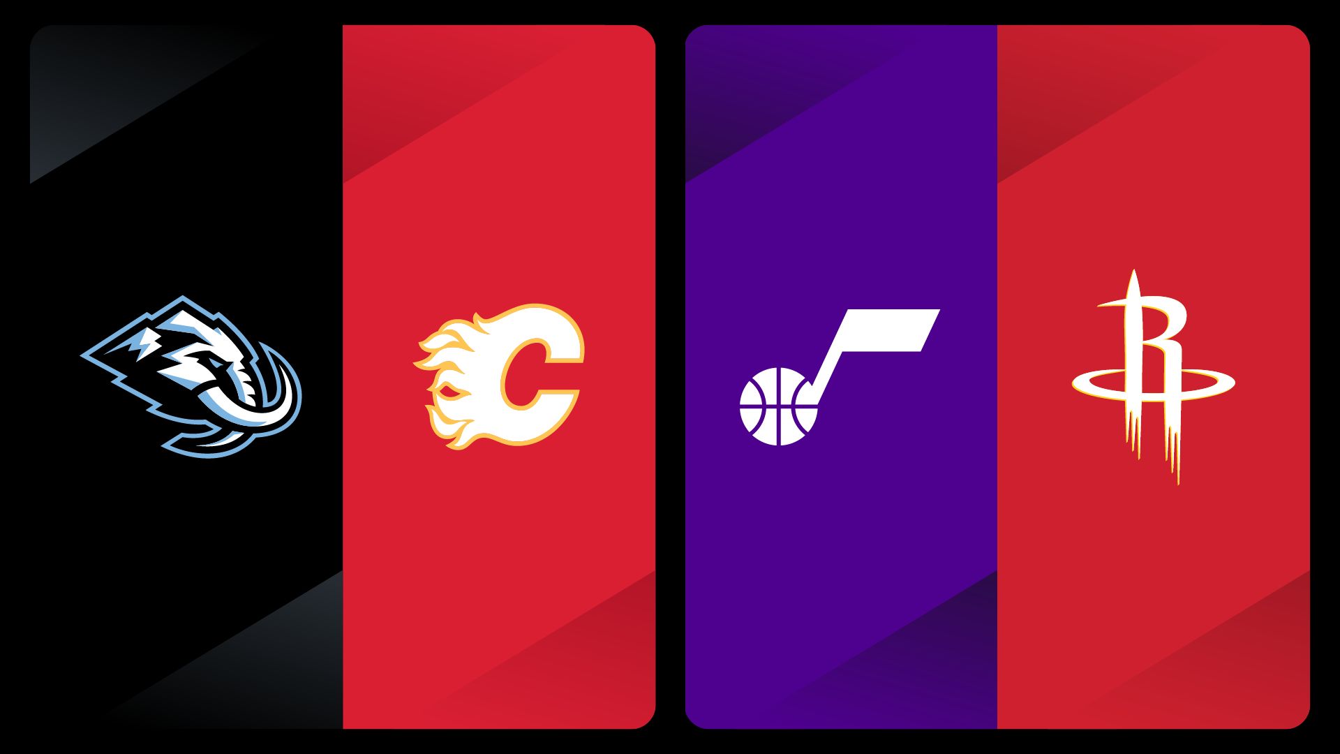 MULTIVIEW: Mammoth at Flames I Jazz at Rockets