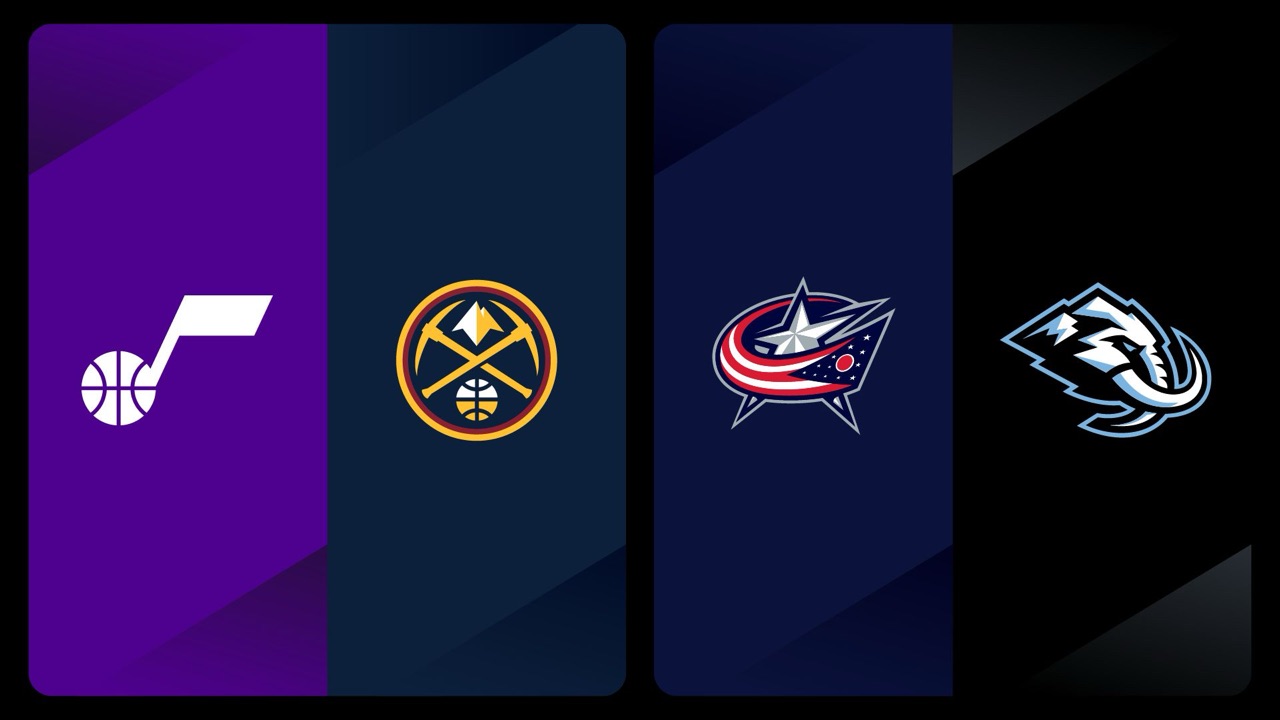 MULTIVIEW: Jazz at Nuggets I Blue Jackets at Mammoth