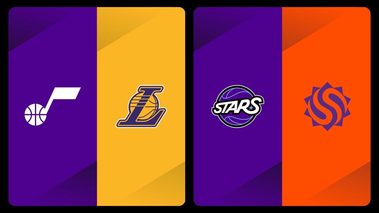 MULTIVIEW: Jazz at Lakers I Stars at Suns